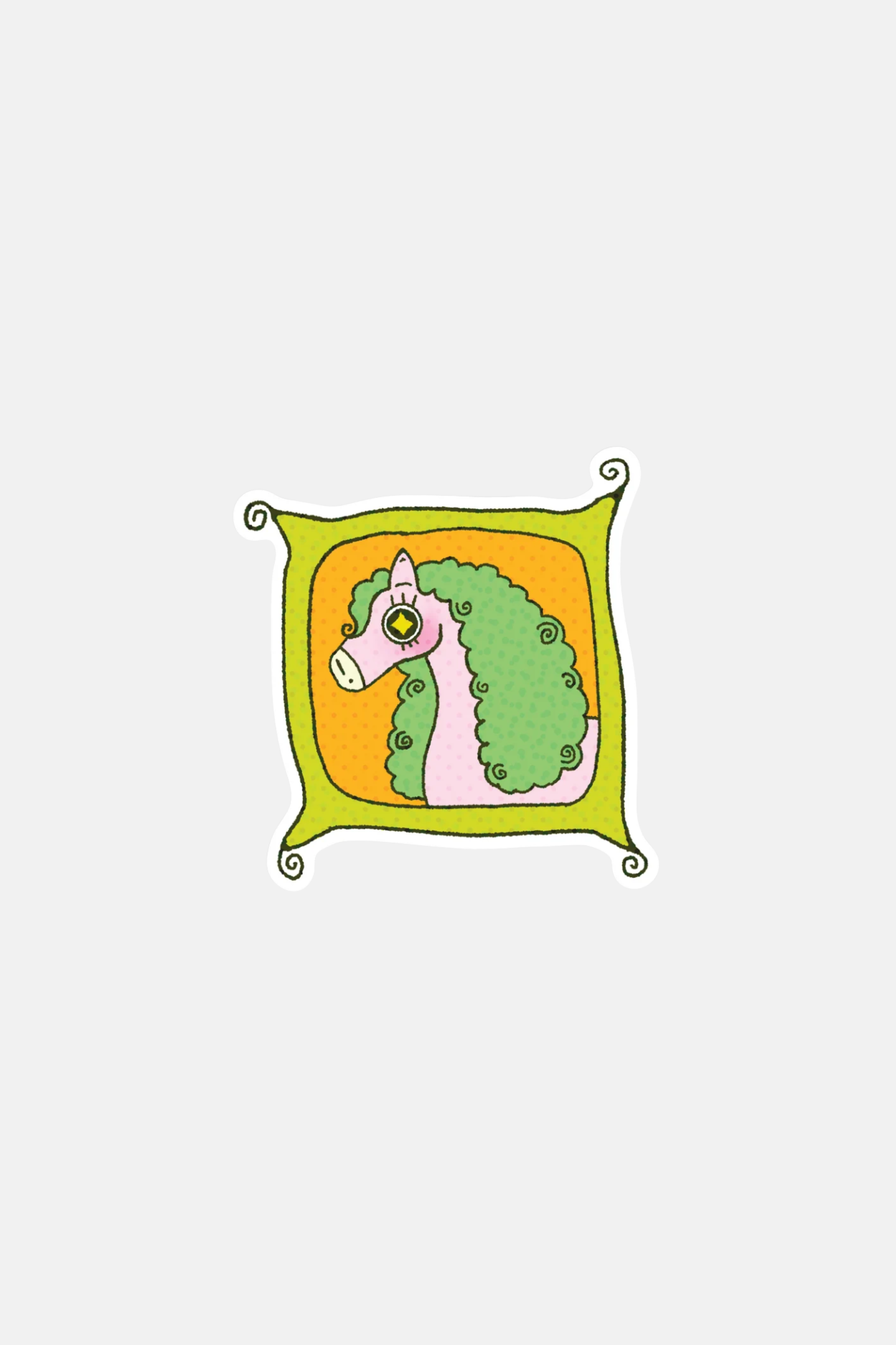 RAGS Horse Frame! Sticker