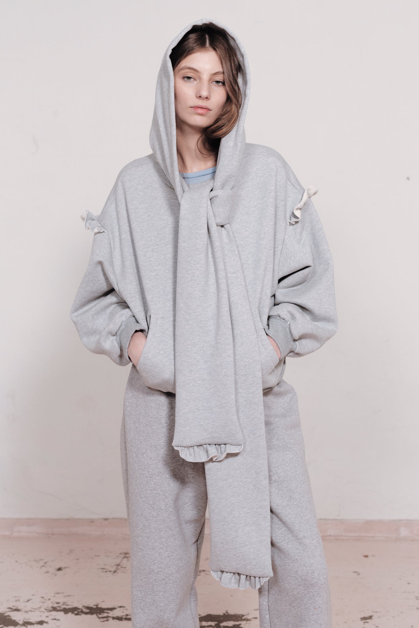 GIGI SWEATER | GREY MARLE