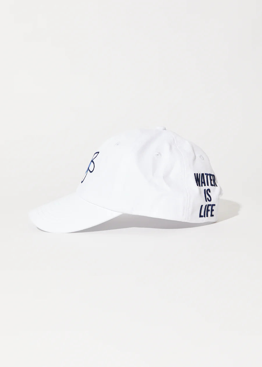 WATERFALL BASEBALL CAP | WHITE