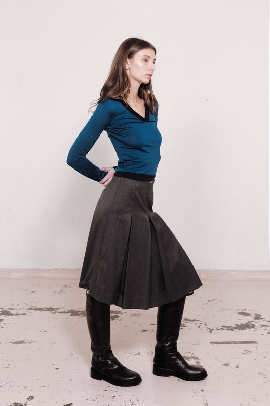 MARY SKIRT | CHARCOAL