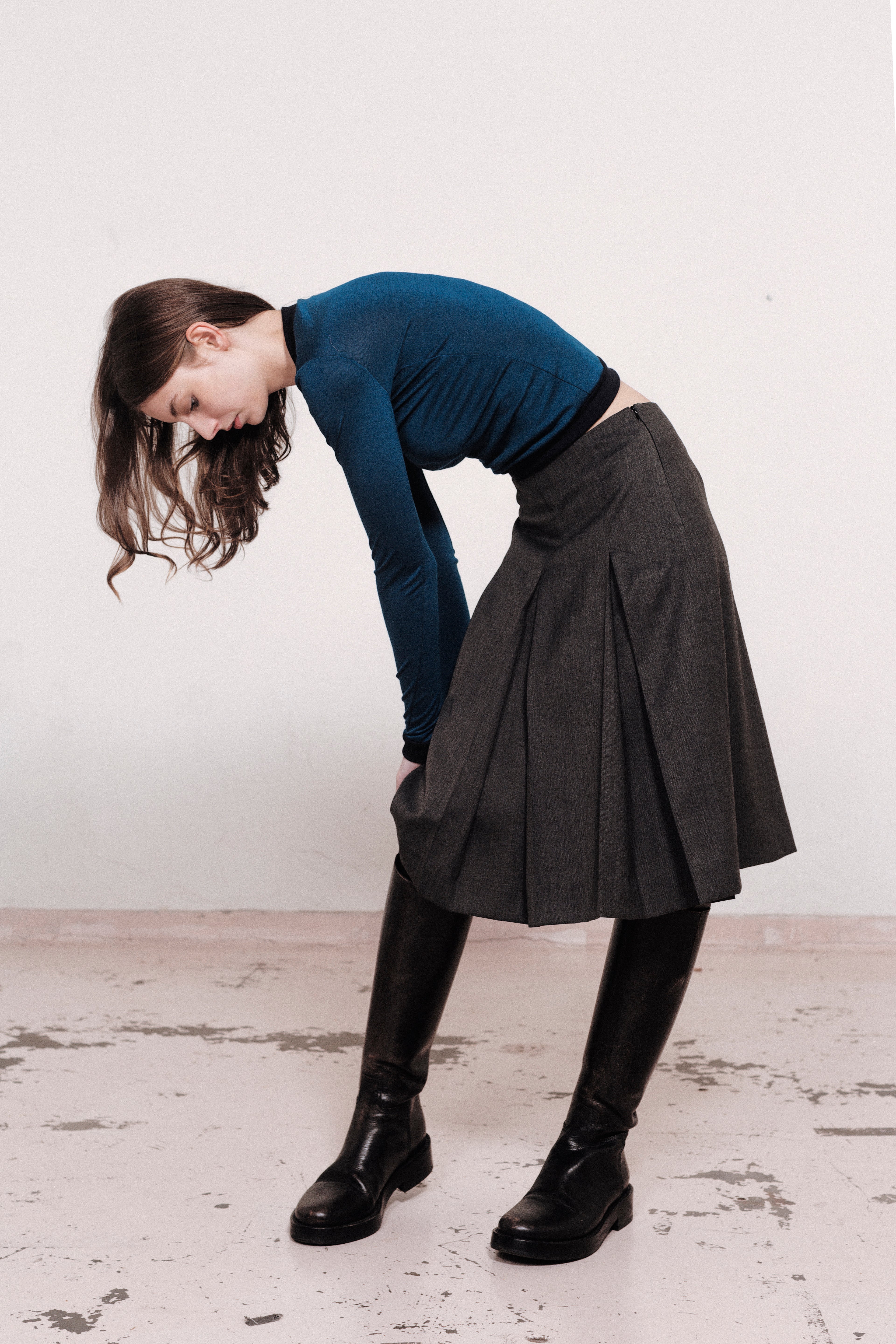 MARY SKIRT | CHARCOAL