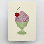 Canonbury Press Lavender Chantilly Cream Greeting Card Birthday Card