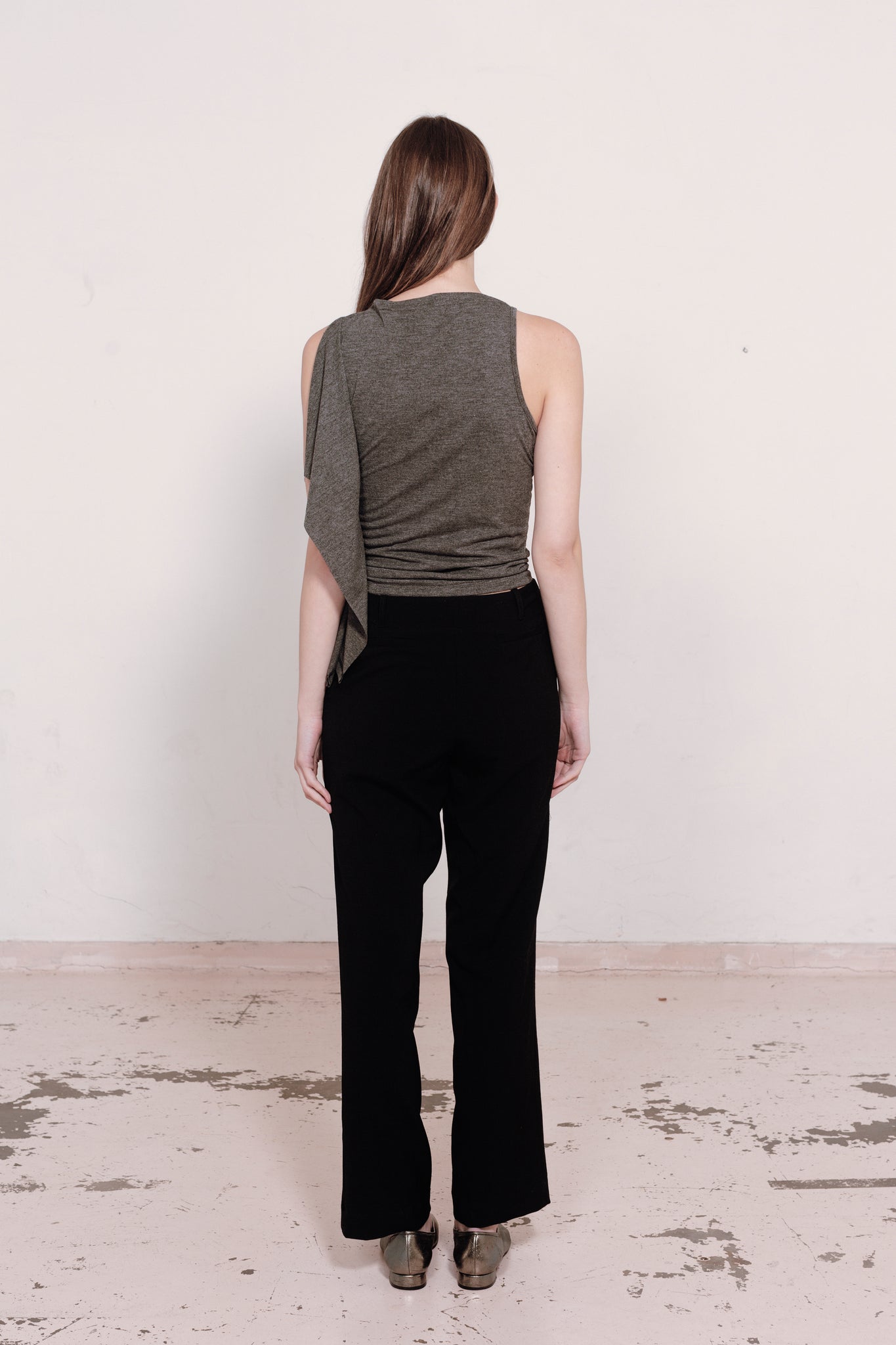 LOU LOU TANK | CHARCOAL