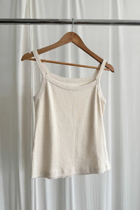 POINTELLE EVE CAMI | NATURAL
