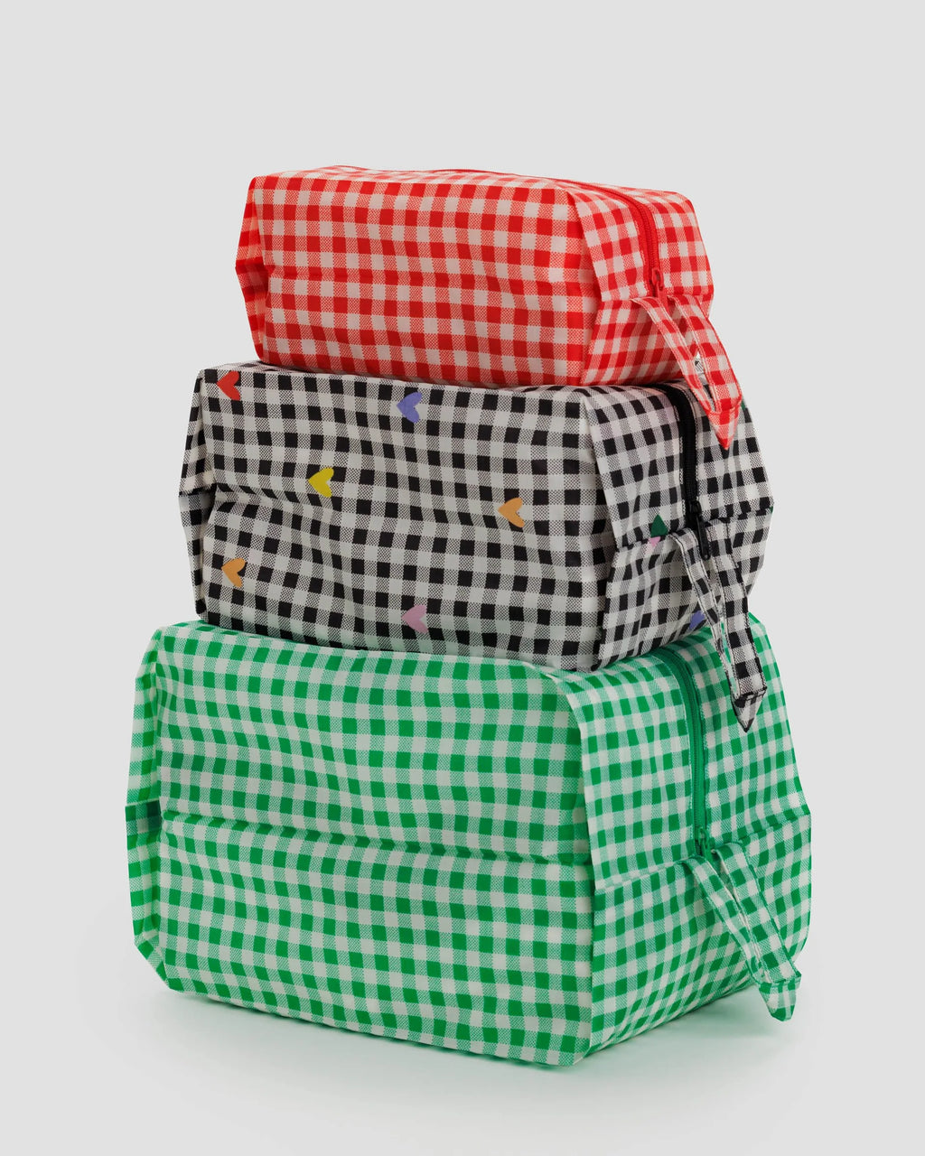 3D ZIP SET | GINGHAM