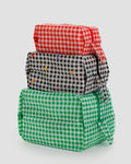 3D ZIP SET | GINGHAM