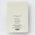 Canonbury Rose Petal Cream Blancmange Greeting Card