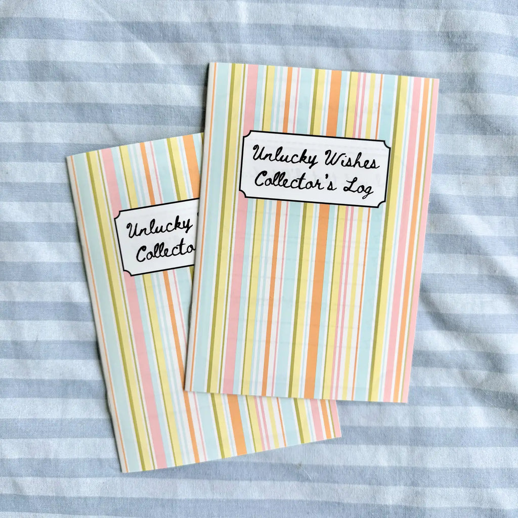 UNLUCKY WISHES COLLECTOR'S LOG ZINE