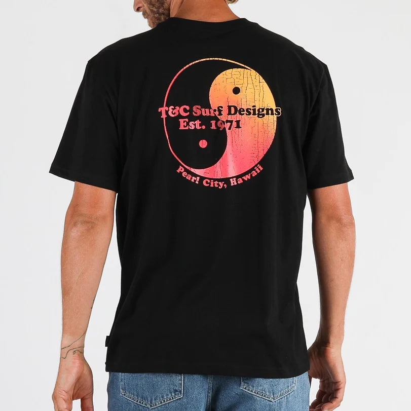 RETRO TWIN TEE | BLACK