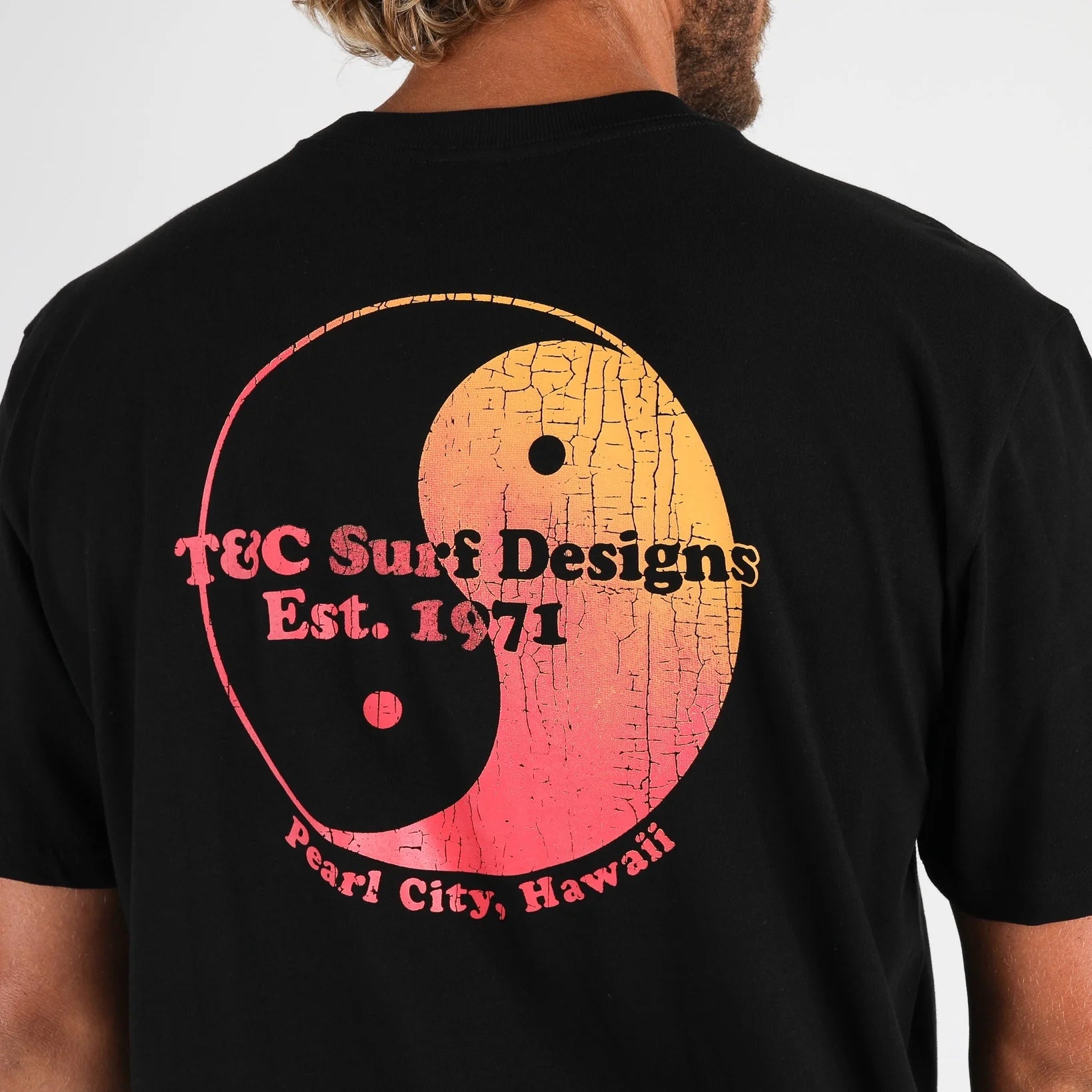 RETRO TWIN TEE | BLACK