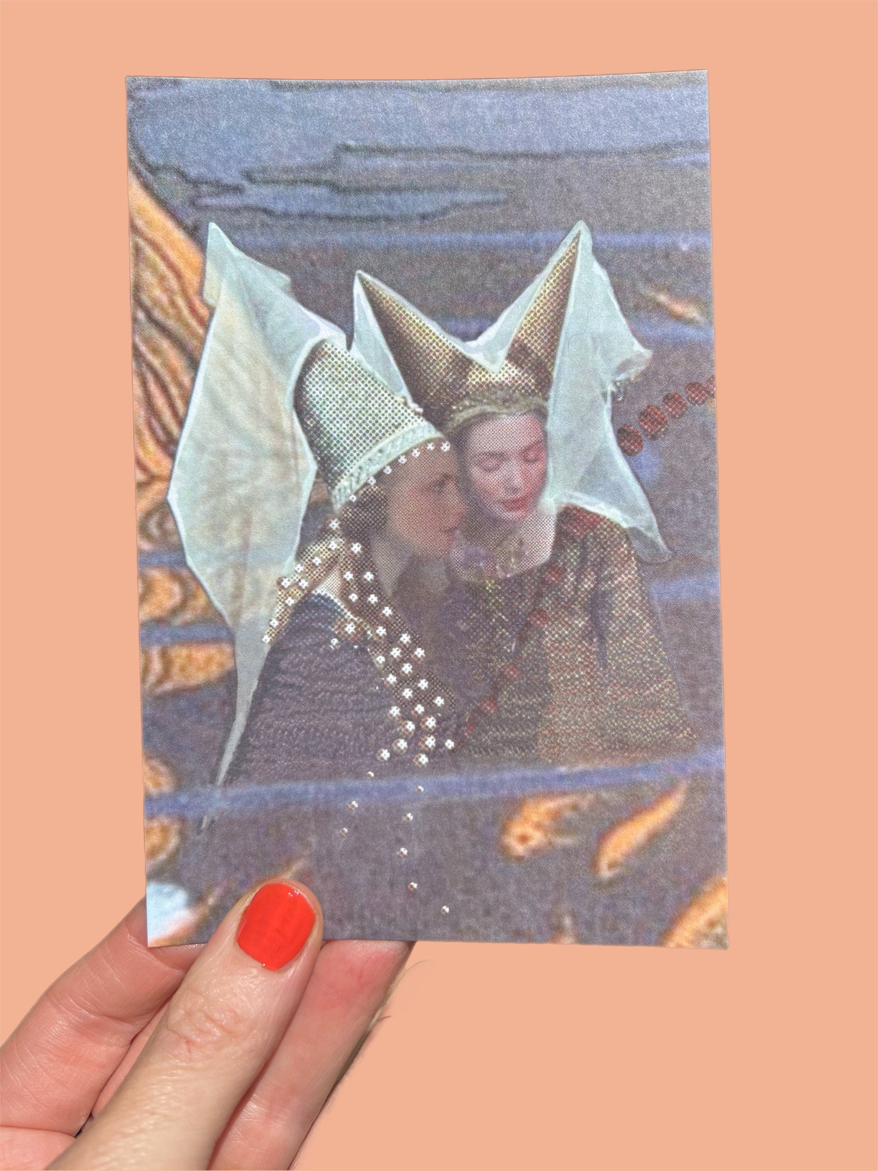 POSTCARD Two Princesses In The Water