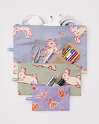FLAT POUCH | SPRING ANIMALS
