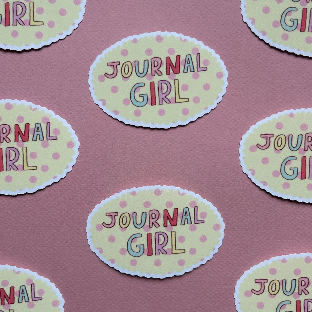 JOURNAL GIRL XL STICKER | NANY CRAFT SHOP