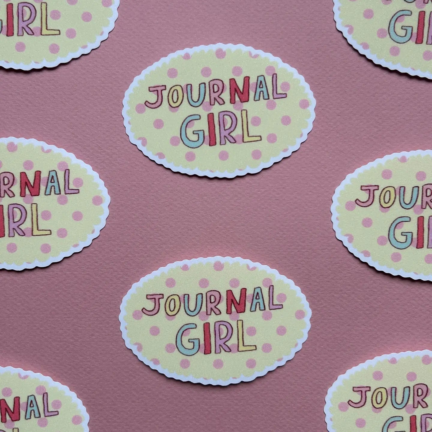 JOURNAL GIRL XL STICKER | NANY CRAFT SHOP