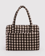 CLOUD CARRY ON | BLURRED GINGHAM BROWN