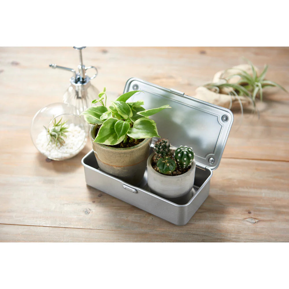 TOYO TRUNK SHAPE TOOLBOX | T-190 | SILVER