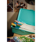 TOYO TRUNK SHAPE TOOLBOX | T-190 | SUMMER EMERALD GREEN