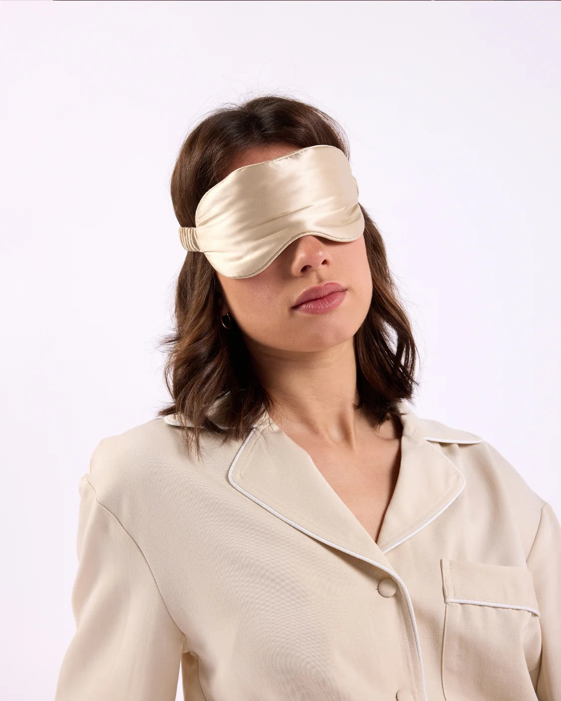 SILK EYEMASK | COCONUT