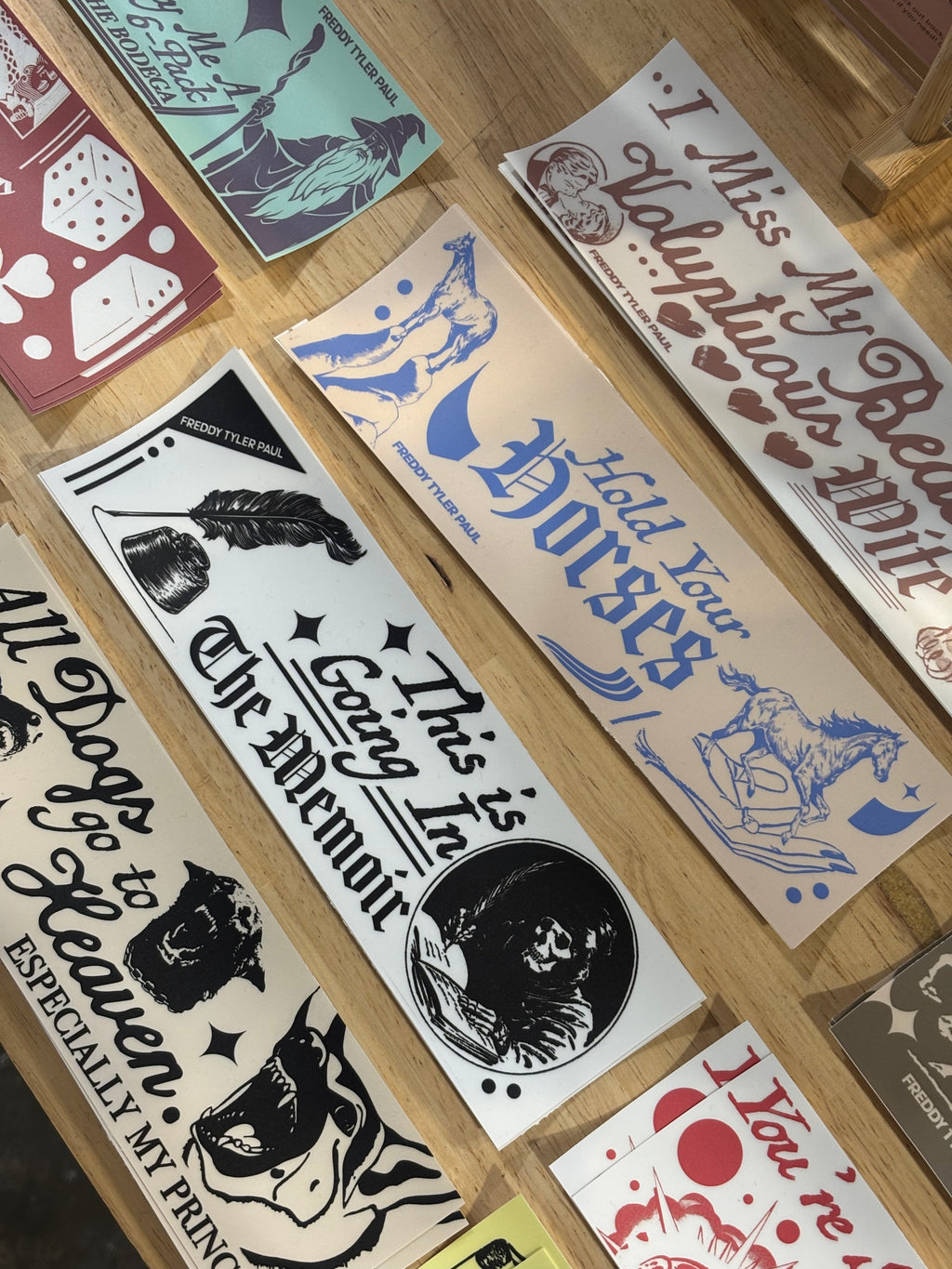 Freddy Tyler Paul Bumper Stickers