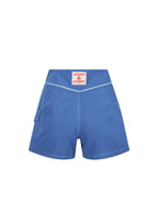 SNAP FRONT BOARDSHORT | ELECTRIC BLUE