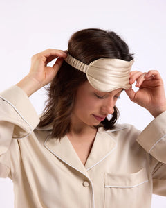 SILK EYEMASK | COCONUT