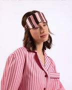 SILK EYEMASK | ROCKY ROAD STRIPES