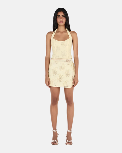 Ownley Melanie Skirt Butter