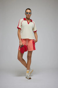CORFU TERRY SHORT | BOUGAINVILLEA PINK