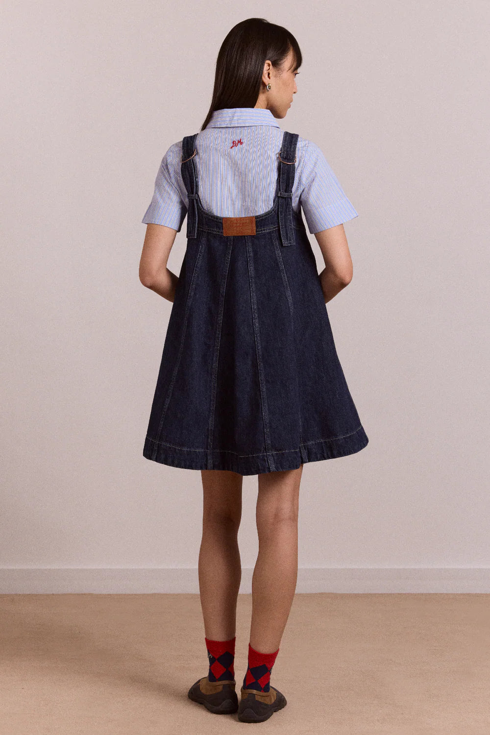 IMMY MINI DRESS | DARK WASH
