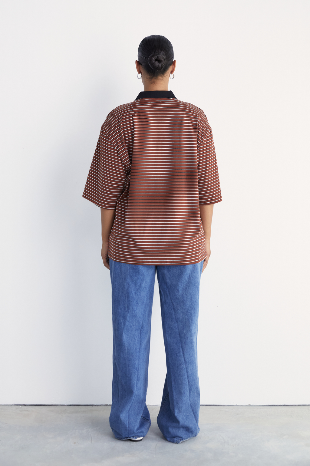 POLO T-SHIRT | BROWN