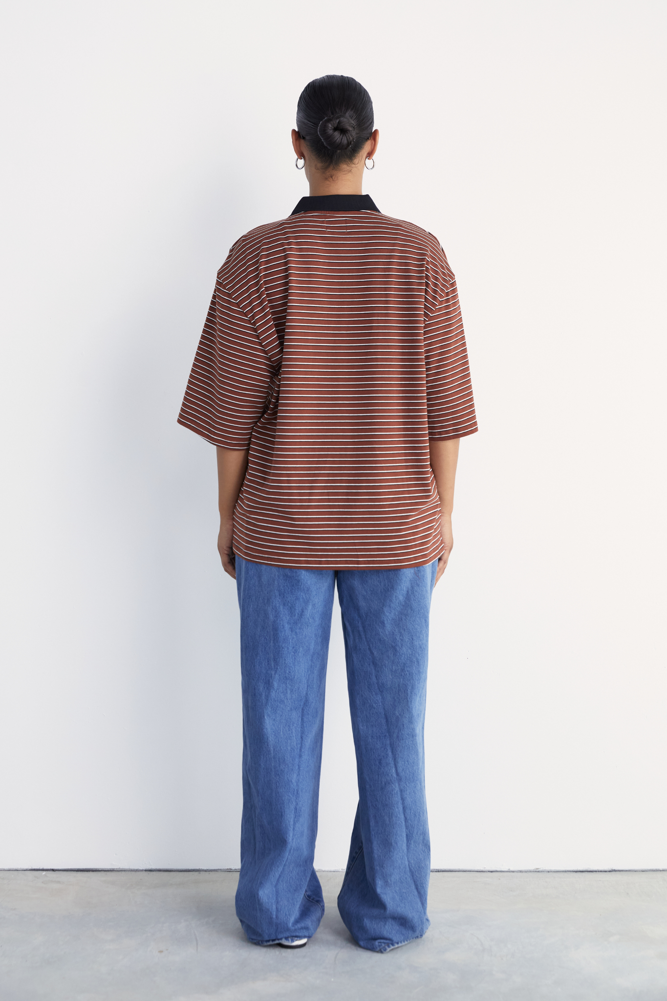 POLO T-SHIRT | BROWN