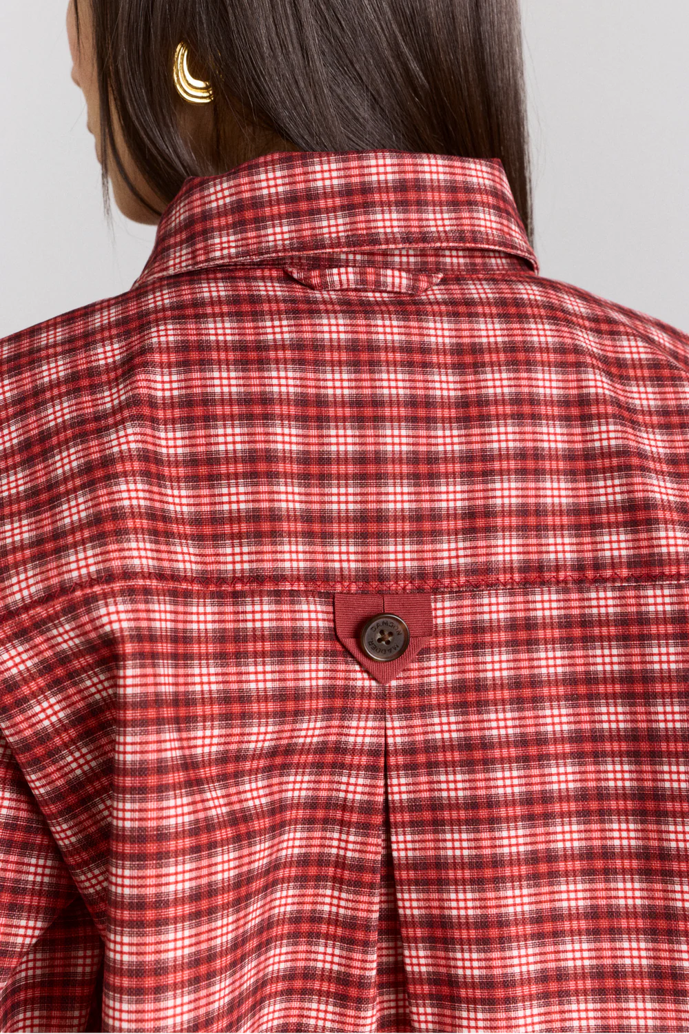 MARCELLE REVERSIBLE BARN JACKET | RED