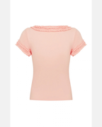 Olga Joan Ruffle Top Petalo