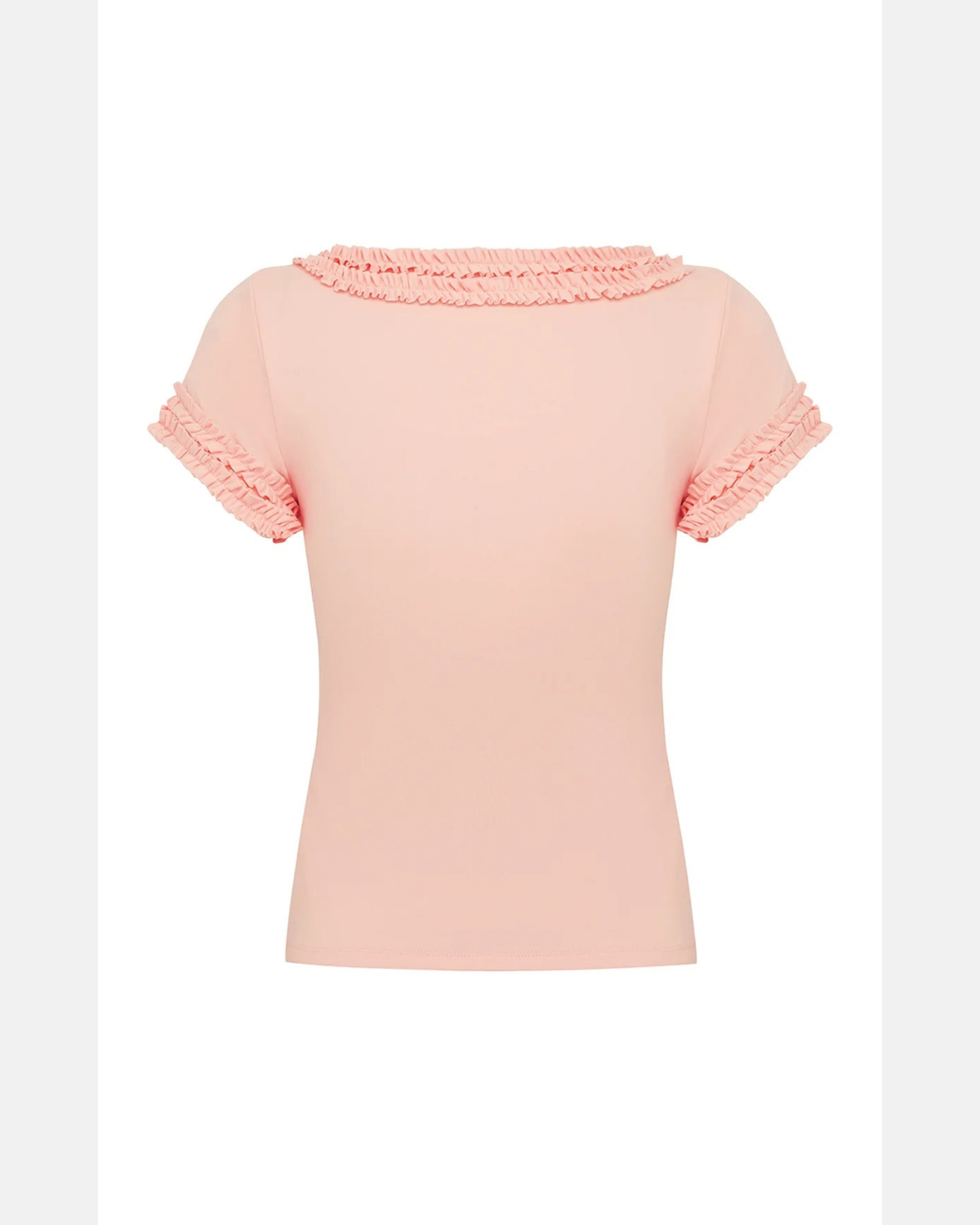 Olga Joan Ruffle Top Petalo