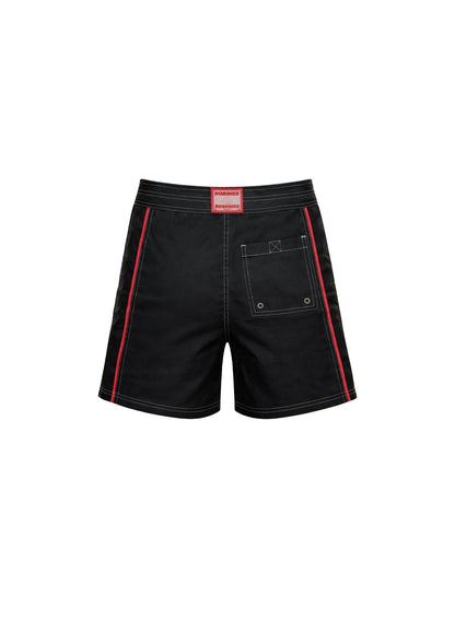 Nordies Boardies Long Tie Front Boardshort Black 2