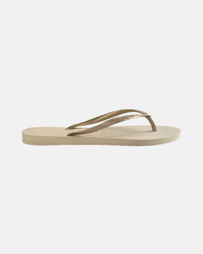 Havaianas Slim Thongs Sand Grey Light Golden