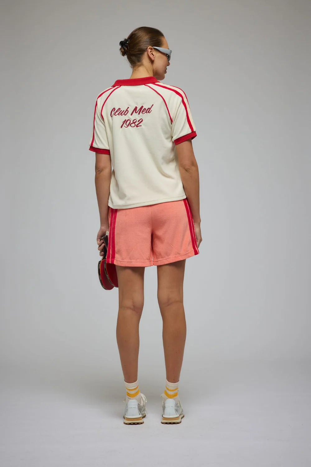 CORFU TERRY SHORT | BOUGAINVILLEA PINK