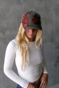 Pinky & Kamal Hibiscus Cap Washed Brown