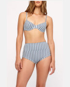 Zulu & Zephyr Blue Pin Stripe Cheeky Boy Short