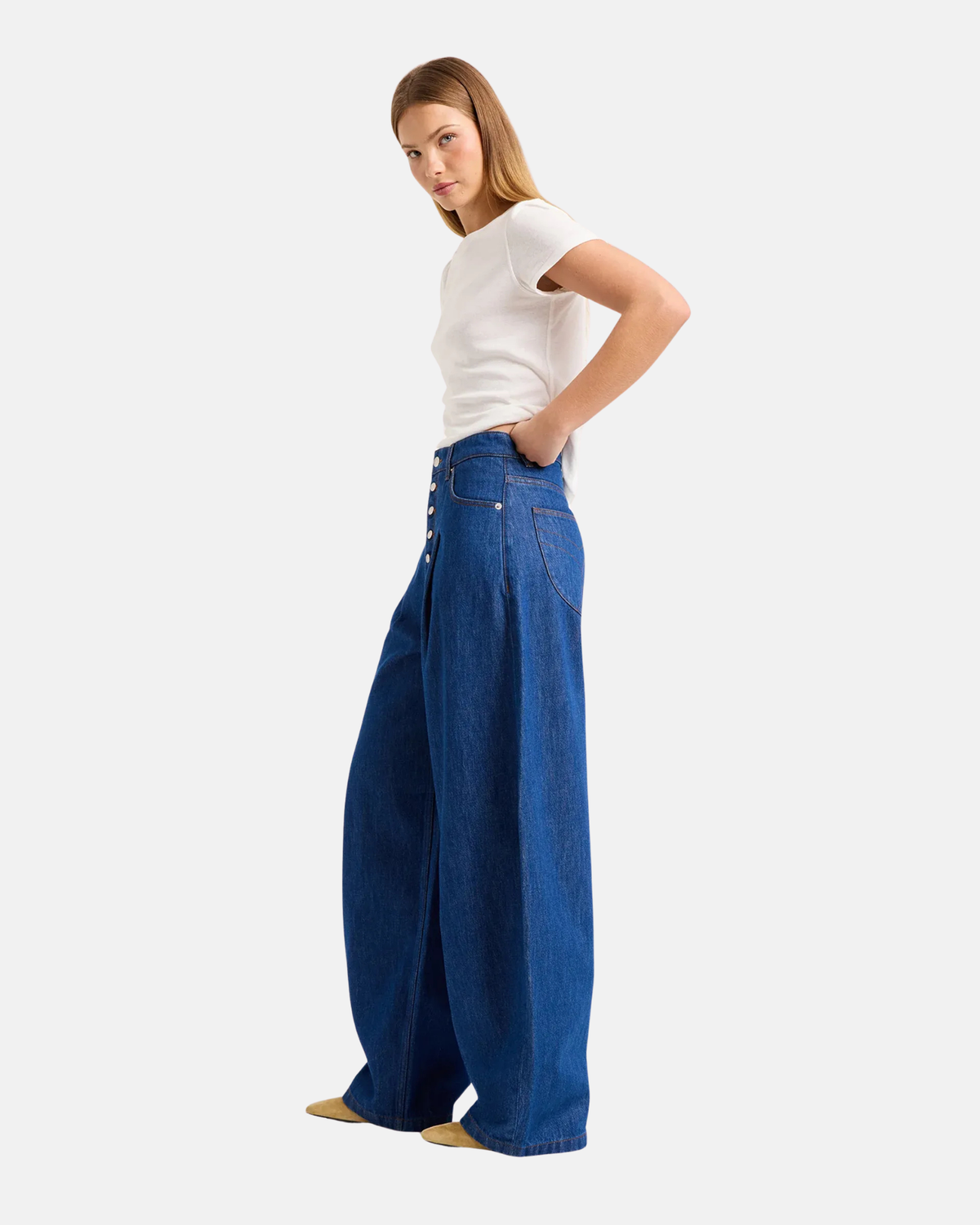 Rolla's Jeans Balloon Barrel Jean Nolita Rinse