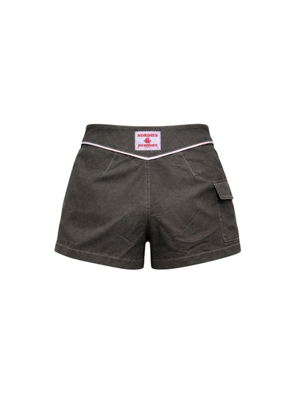Nordies Boardies Snap Front Boardshort Dark Olive 2
