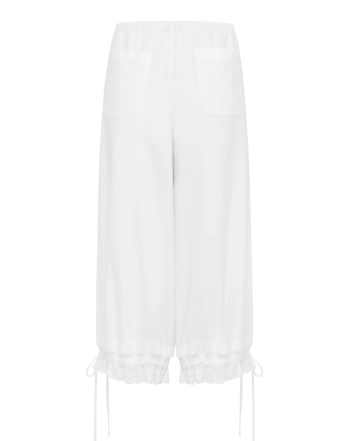Olga Joan Lace Edge Pantaloons Bianca