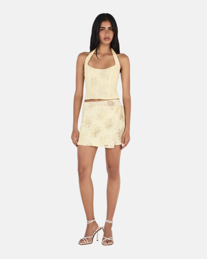 Ownley Melanie Skirt Butter