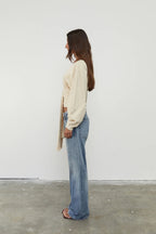 WAIST WRAP LONG SLEEVE | BONE