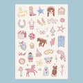 Studio Magari Betty's Cafe Sticker Sheet
