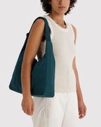 NYLON SHOULDER BAG | DEEP SEA