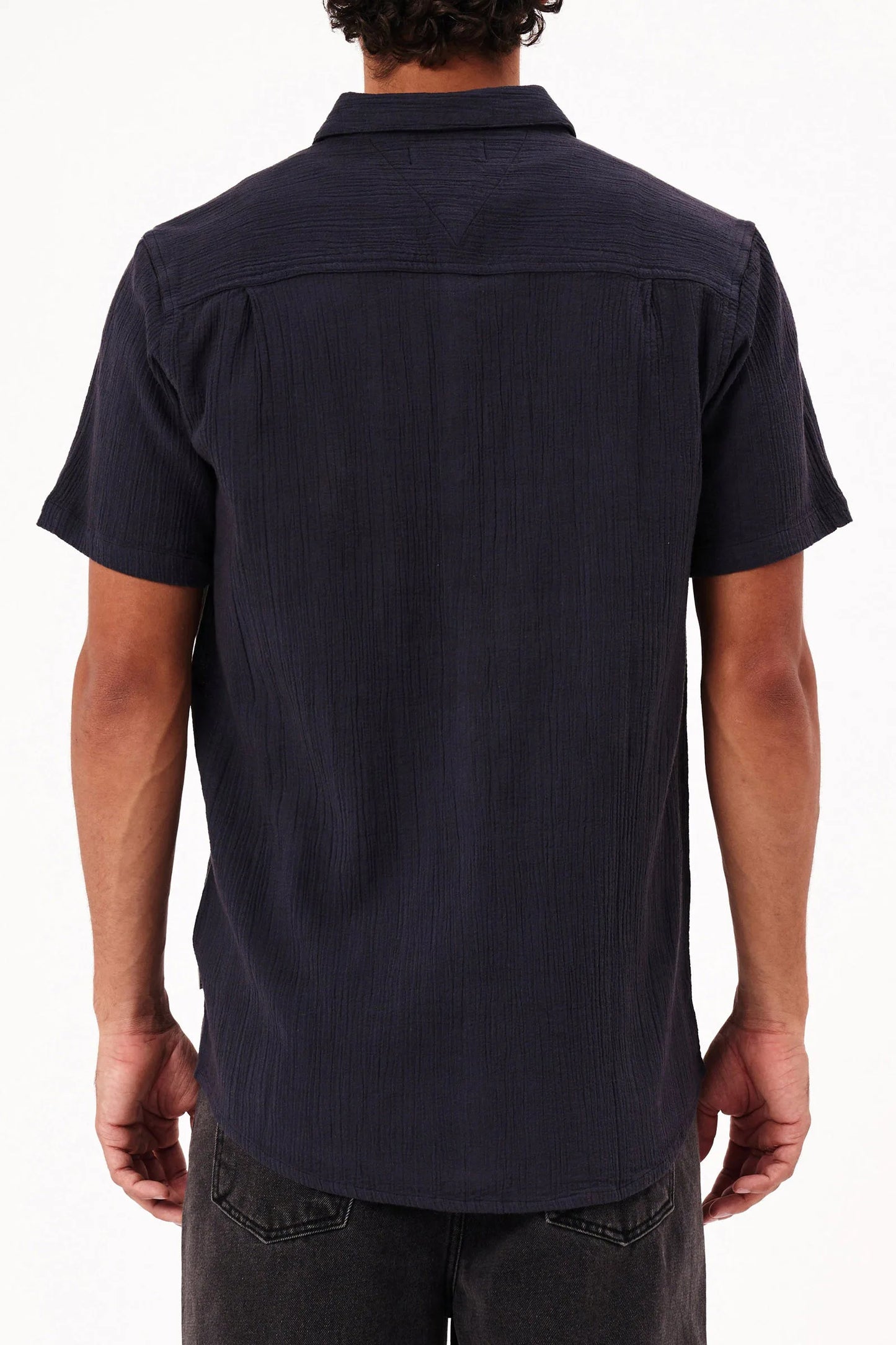 BON CREPE SHIRT | DARK NAVY