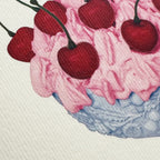 Canonbury Press Strawberry Chantilly Cream Greeting Card