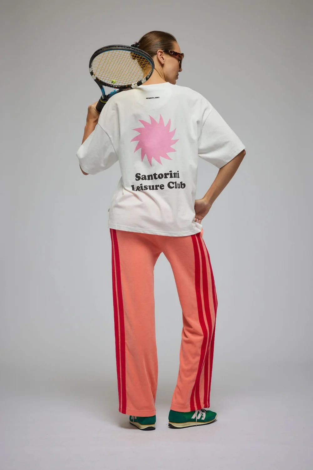 SANTORINI OVERSIZED TEE | WARM WHITE