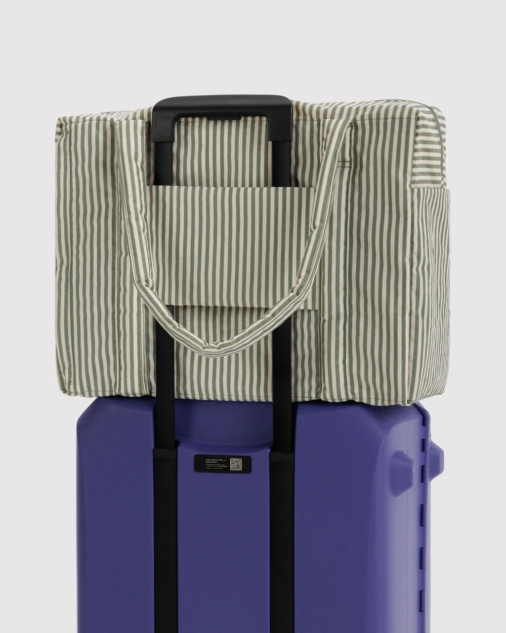 BAGGU CLOUD CARRY ON | SAGE STRIPE